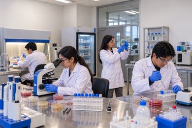 Laboratorio de Biología y Microbiología