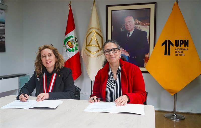 Firmamos un convenio con el Colegio de Arquitectos del Perú