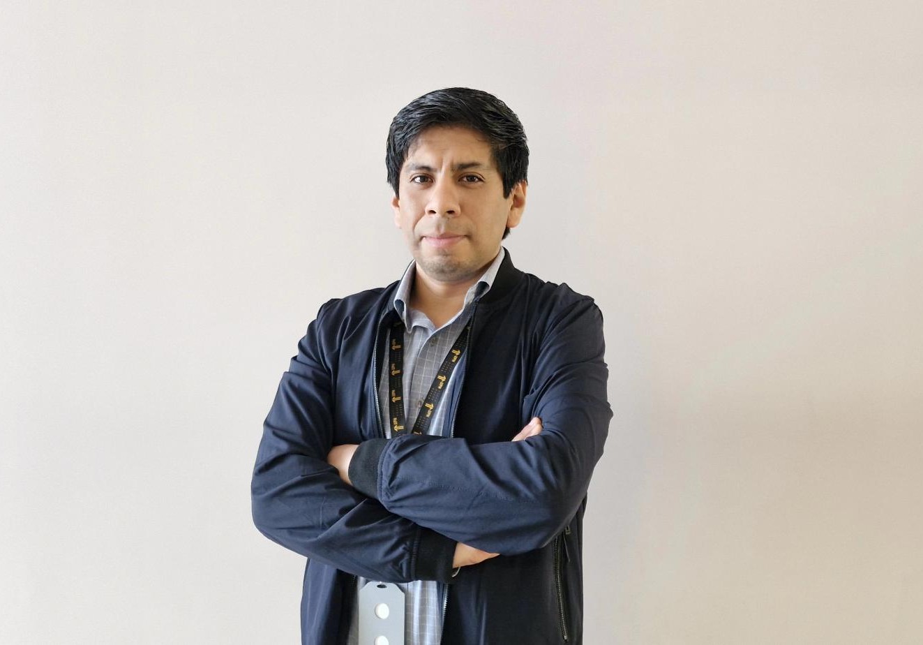 David Asmat, investigador del Centro de Investigación Avanzada en Agroingeniería UPN