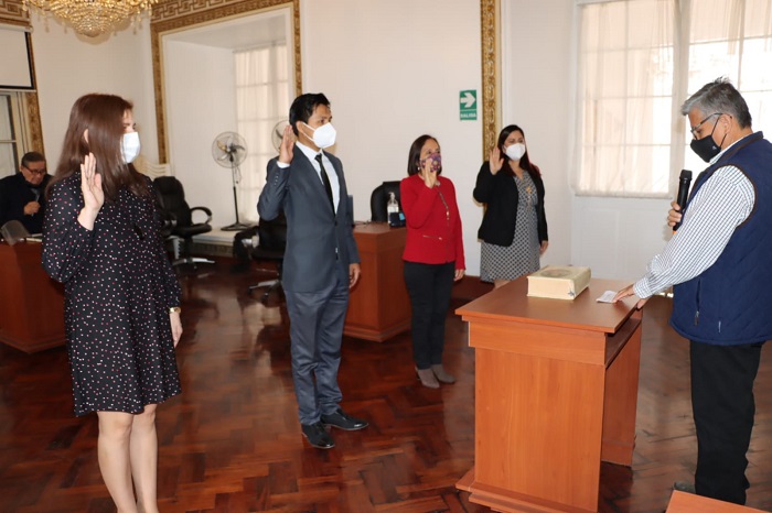 Mónica Zegarra asume su designación en la CCRTA con gran compromiso.