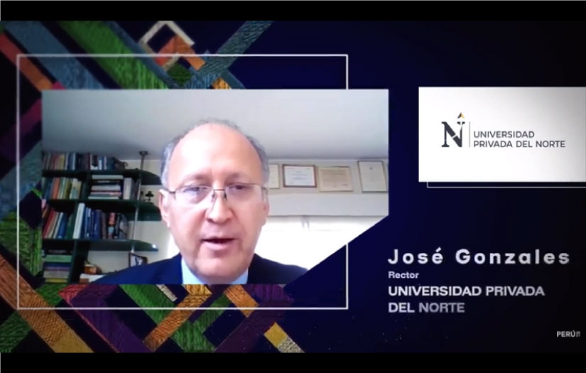 Nuestro decano José Nicanor Gonzales expresó que “el reconocimiento de Perú 2021 es un incentivo para continuar brindando una educación de calidad a nuestros estudiantes”.