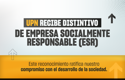 UPN recibió el distintivo ESR por su rol como institución educativa que impulsa un cambio sostenible.