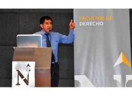 El juez Concepción Carhuancho pidió a nuestros estudiantes que luchen por sus ideales