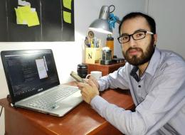 Kenny Uriarte es el creador de Daneti, una app que permitirá a sus usuarios identificar negocios en los que podrán realizar sus compras sin peligro de contagio.